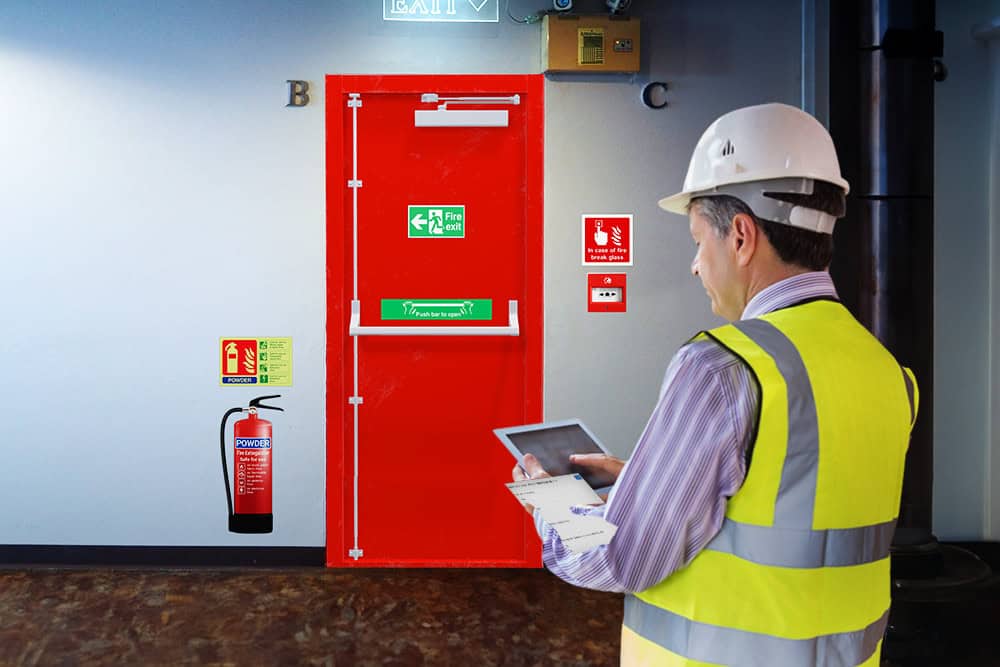 Practical certified competent level 3 fire door