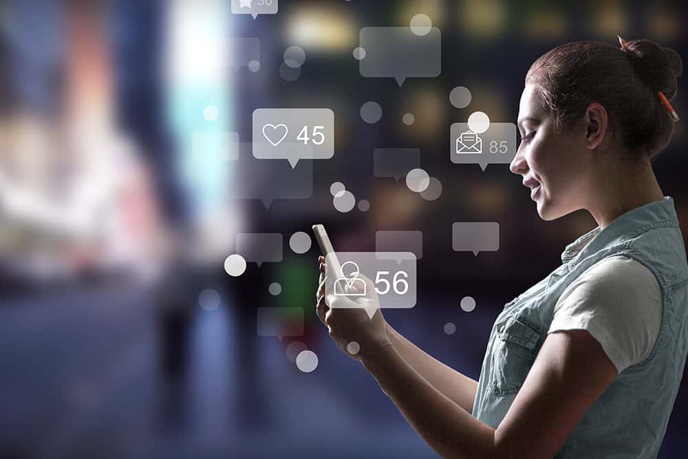 social media and mental health training