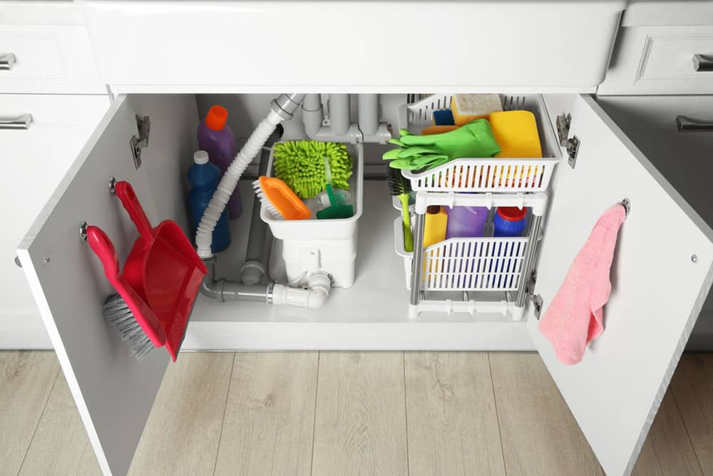 storage of cleaning equipment course