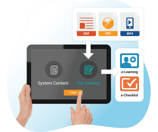 create e-learning programmes