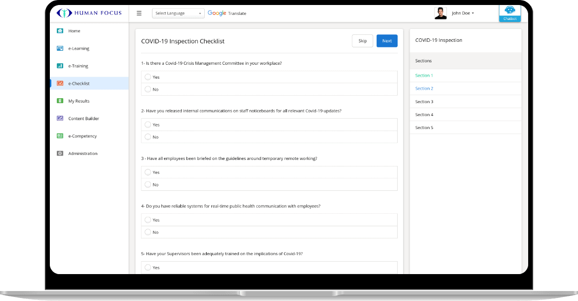 health and safety audit