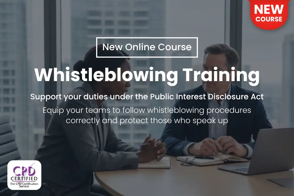 Announcement Blog - Whistleblowing Training