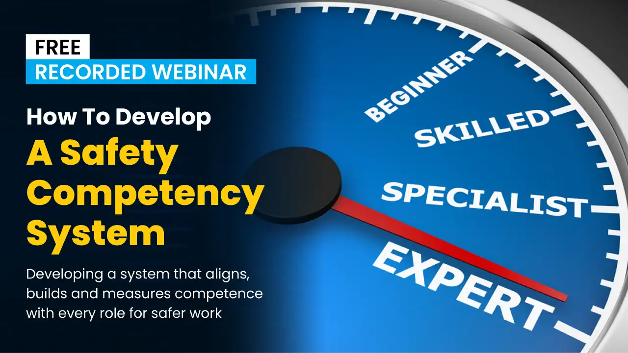 Recorded Webinar Safety Competency System